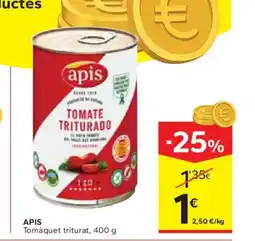 Caprabo APIS Tomàquet triturat oferta