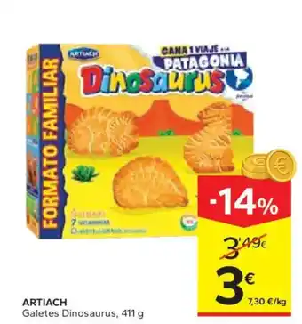 Caprabo ARTIACH Galetes Dinosaurus oferta