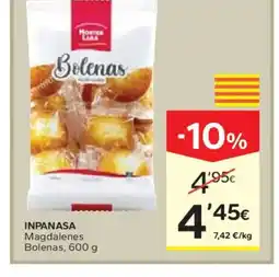 Caprabo INPANASA Magdalenes Bolenas oferta