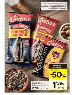 Caprabo EL PIPONAZO Pipes amb sal oferta