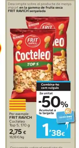 Caprabo FRIT RAVICH Cocteleo Top 5 oferta
