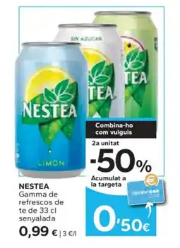 Caprabo NESTEA Gamma de refrescos oferta