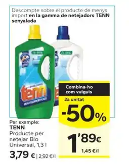 Caprabo TENN Producte per netejar Bio Universal oferta