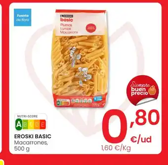 EROSKI BASIC Macarrones