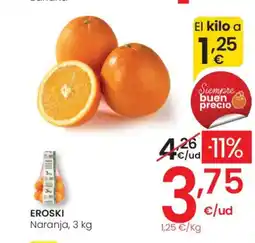 Eroski EROSKI Naranja oferta