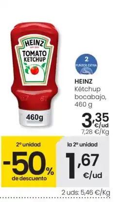 Eroski HEINZ Kétchup bocabajo oferta