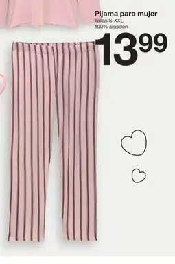 Zeeman Pijama para mujer oferta