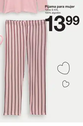 Zeeman Pijama para mujer oferta