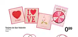Zeeman Tarjeta de San Valentín oferta