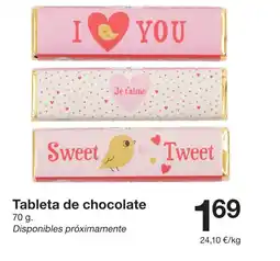 Zeeman Tableta de chocolate oferta