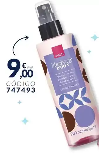 Avon - blueberry party