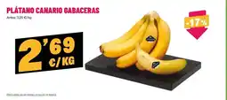 AhorraMas Plátano canario gabaceras oferta