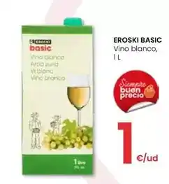Eroski Eroski basic - vino blanco oferta
