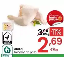 Eroski Eroski - traseros de pollo oferta