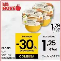Eroski Eroski - cremas oferta