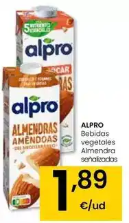 Eroski Alpro - bebidas vegetales almendra oferta