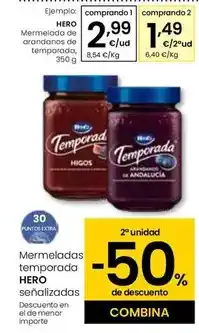 Eroski Hero - mermelada de arandanos de temporada oferta