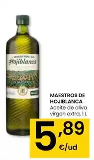 Eroski Maestros de hojiblanca - aceite de oliva virgen extra oferta