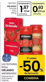 Eroski Orlando - tomate frito oferta