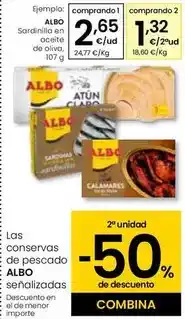 Eroski Albo - sardinilla en aceite de oliva oferta