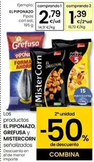 Eroski El piponazo - pipas con sal oferta