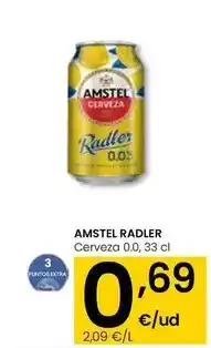 Eroski Amstel - radler cerveza oferta