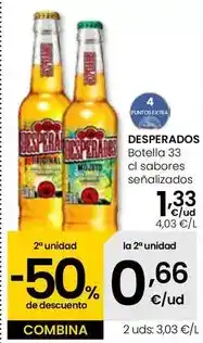 Eroski Desperados - botella oferta