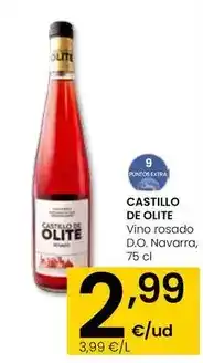 Eroski Castillo de olite - vino rosado d.o. navarra oferta