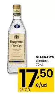 Eroski Seagram's - ginebra oferta