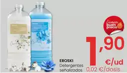 Eroski Eroski - detergentes oferta