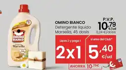 Eroski Omino bianco - detergente líquido marsella oferta