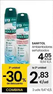 Eroski Sanytol - ambientadores oferta