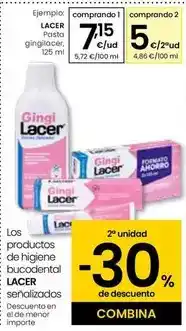 Eroski Lacer - pasta gingilacer oferta