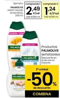 Eroski Palmolive - jabón líquido almendras oferta