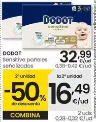 Eroski Dodot - sensitive pañales oferta