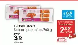 Eroski Eroski basic - sobaos pequenos oferta