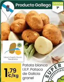 Eroski Galicia - patata blanca i.x.p. pataca de granel oferta