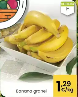 Eroski Banana granel oferta