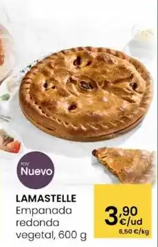 Eroski Lamastelle - empanada redonda vegetal oferta