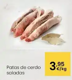 Eroski Patas de cerdo saladas oferta