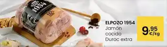 Eroski Elpozo 1954 - jamon cocido duroc extra oferta