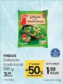 Eroski Findus - salteado tradicional oferta