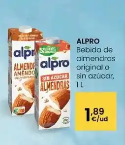 Eroski Alpro - bebida de almendras original o sin azucar oferta