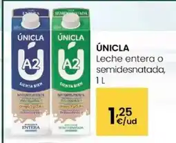 Eroski Unicla - leche sin lactosa semidesnatada o desnatada oferta