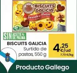 Eroski Palma - biscuits galicia surtido de pastas oferta