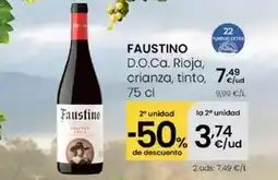 Eroski Faustino - d.o.ca. rioja, crianza, tinto oferta