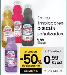 Eroski Disiclin - en los limpiadores senalizados oferta