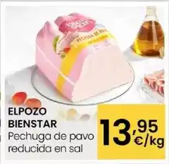 Eroski Elpozo - pechuga de pavo reducida en sal oferta
