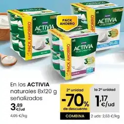 Eroski Activia - en los naturales oferta