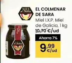 Eroski El colmenar de sara - miel i.x.p. miel de galicia oferta